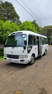 2014 Toyota Coaster 4L Diesel Bus, main photo